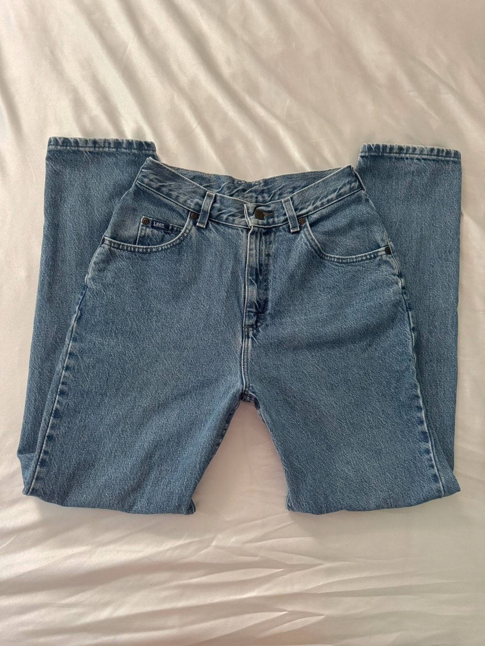 Lee Women's Light Blue Straight Leg Jeans